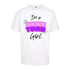 „HAWK TUAH Girl“ - Oversize T-Shirt